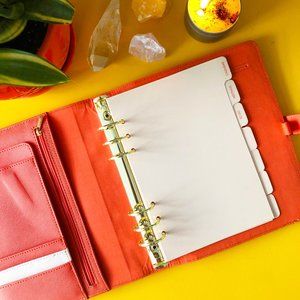 Kikki K A5 planner in Mandarin Orange